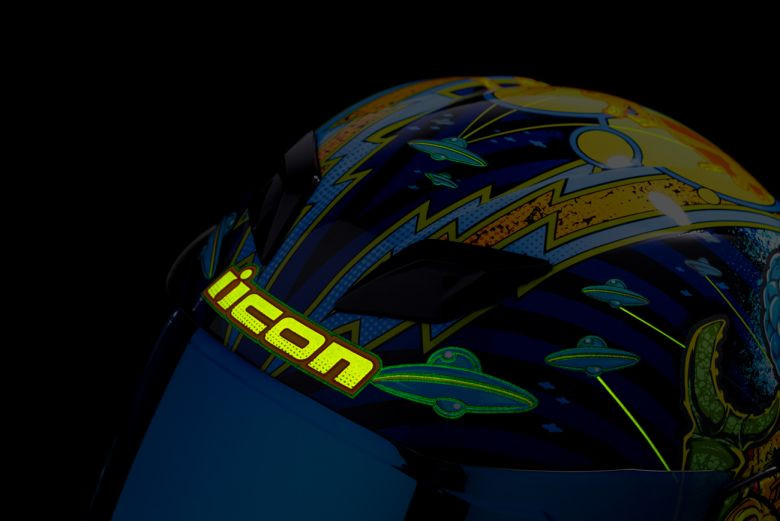 Icon Airflite Bugoid Blitz Helmet - Motorcycle Closeouts by Rider