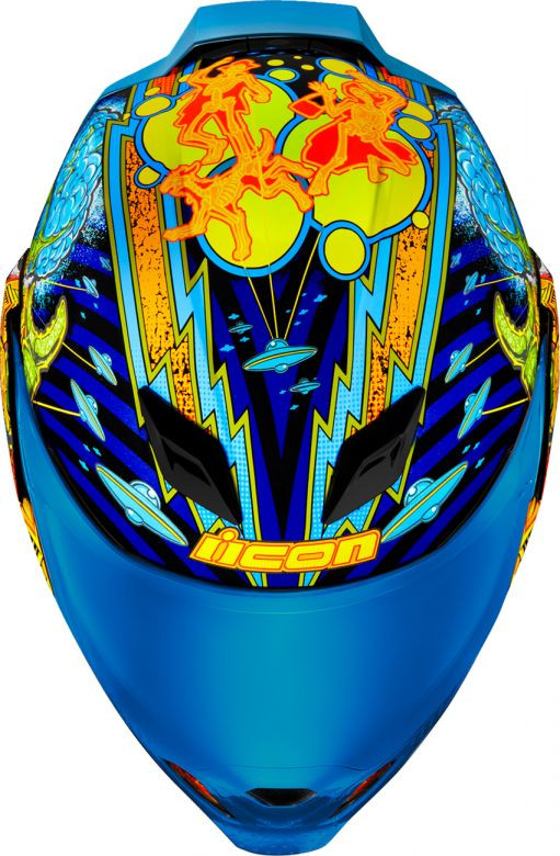 Icon Airflite Bugoid Blitz Helmet - Motorcycle Closeouts by Rider