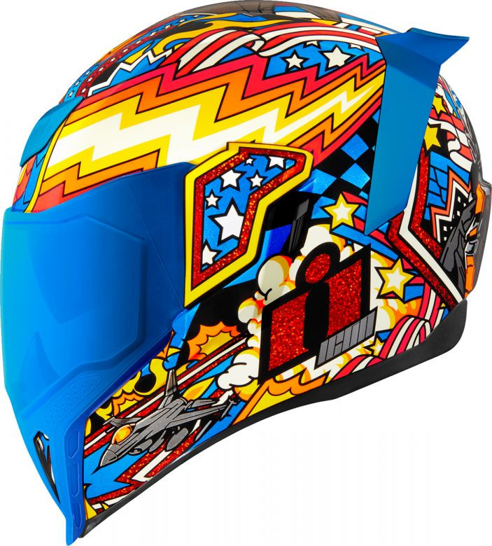 Icon Airflite Flyboy Helmet - Motorcycle Closeouts by Rider