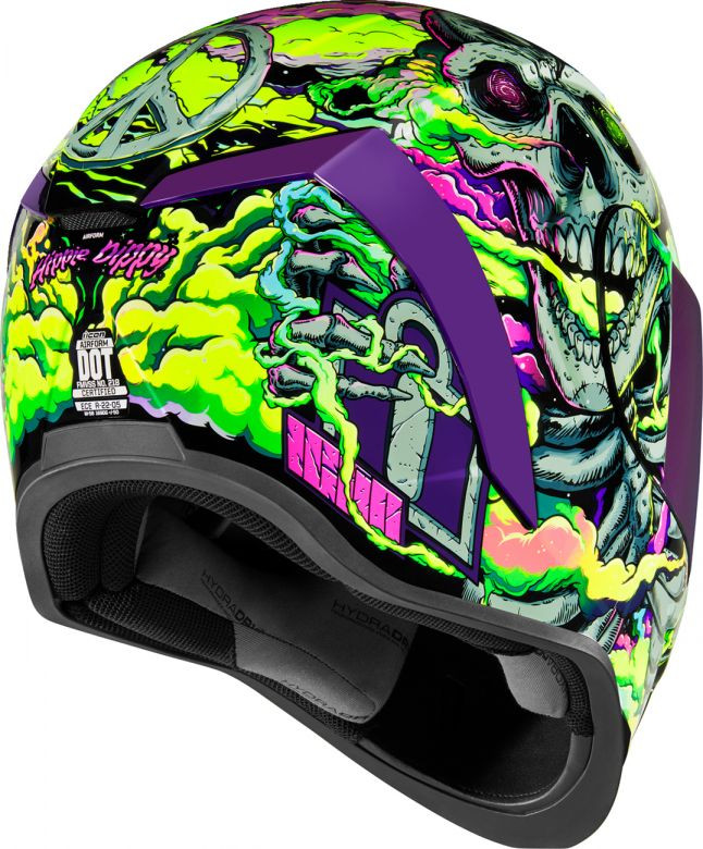 Icon Airform Hippy Dippy Helmet - Motorcycle Closeouts by Rider