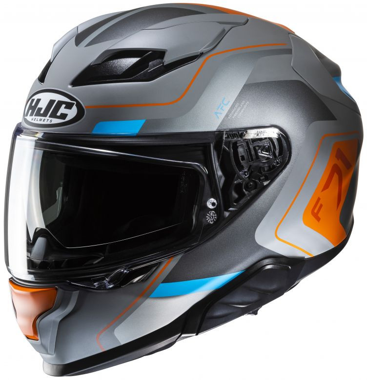 afc motorcycle helmets Blue, Orange Beasley Helmet Meet the HJC F71 Bard Full Face Helmet Troy Lee Designs - SE5