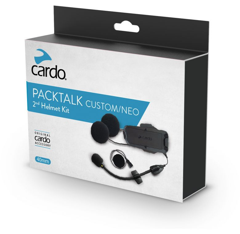 Cardo Packtalk Custom or Packtalk Neo Audio Kit for 2nd Helmet