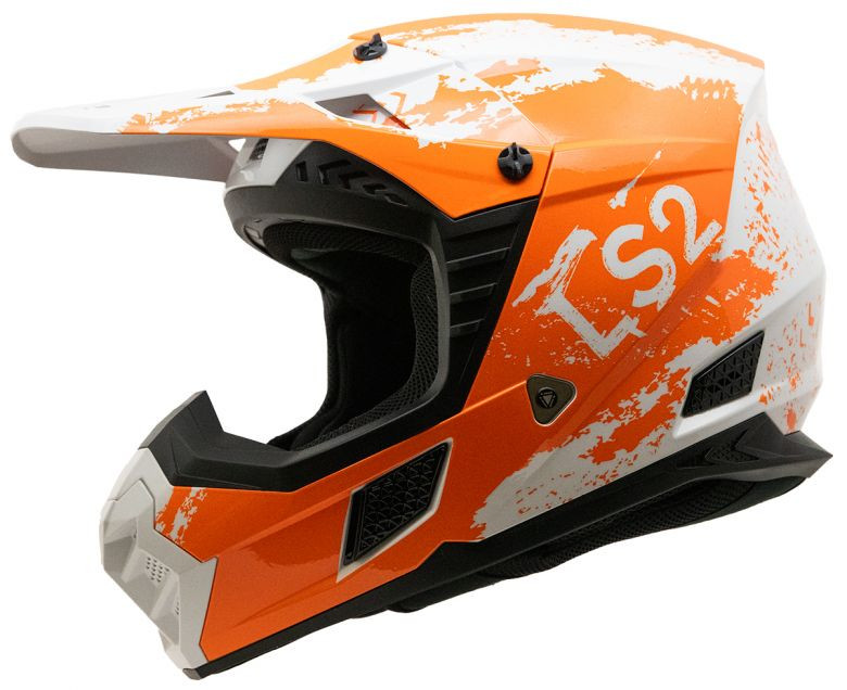 LS2 AS1 ジェットヘルメット イエロー・オレンジ LS2 COZ Hyde Helmet - Motorcycle Closeouts by Rider Approved LLC
