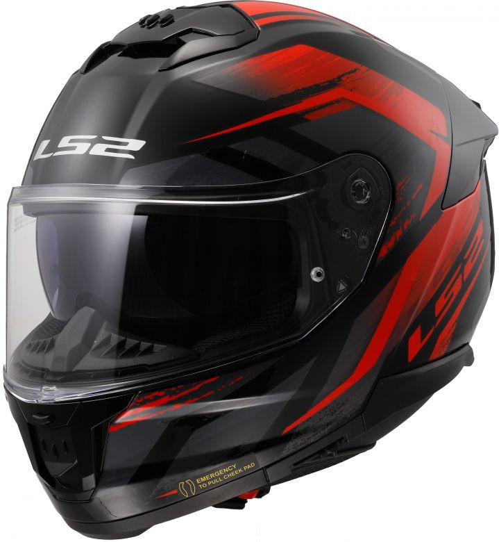 ls2 full face motorcycle helmet stream veteran 2 EVO Ninja another LS2 proprietary process LS2 Stream II America Full