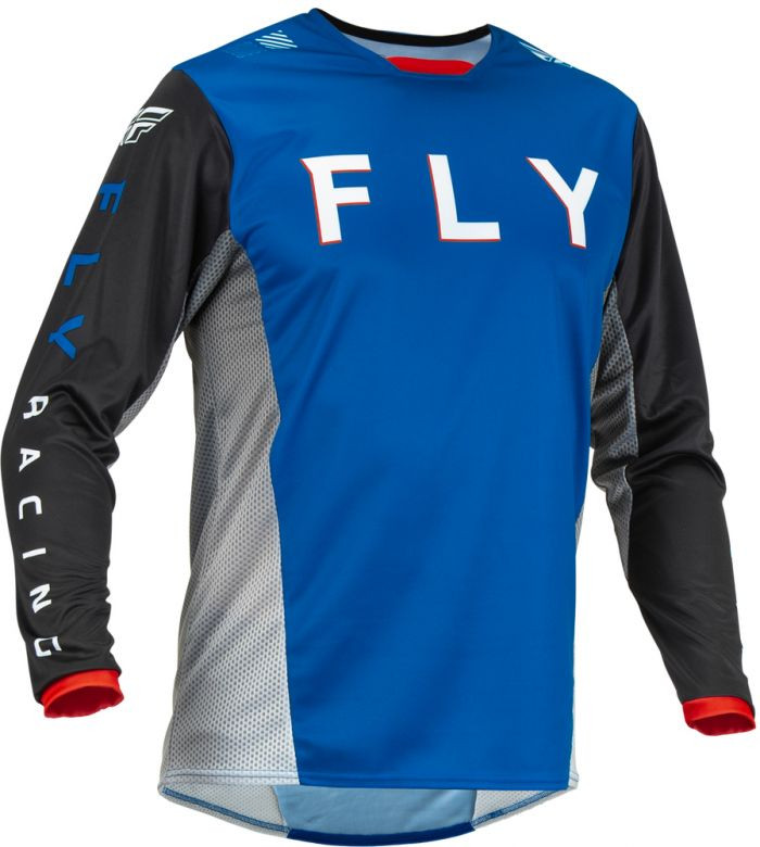 kiriページ Fly Racing Kinetic Kore Blue Jersey - Motorcycle Closeouts by