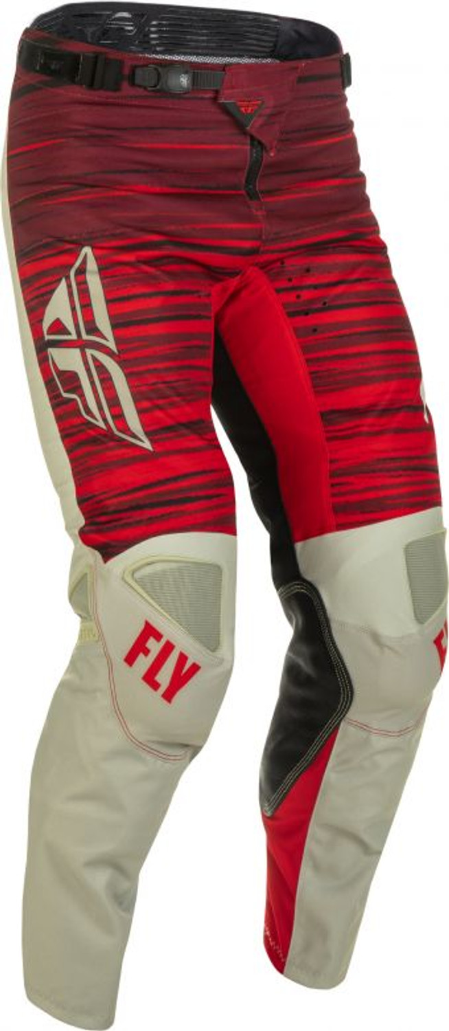 Fly Racing Kinetic Wave Red Pants - Motorcycle Closeouts by