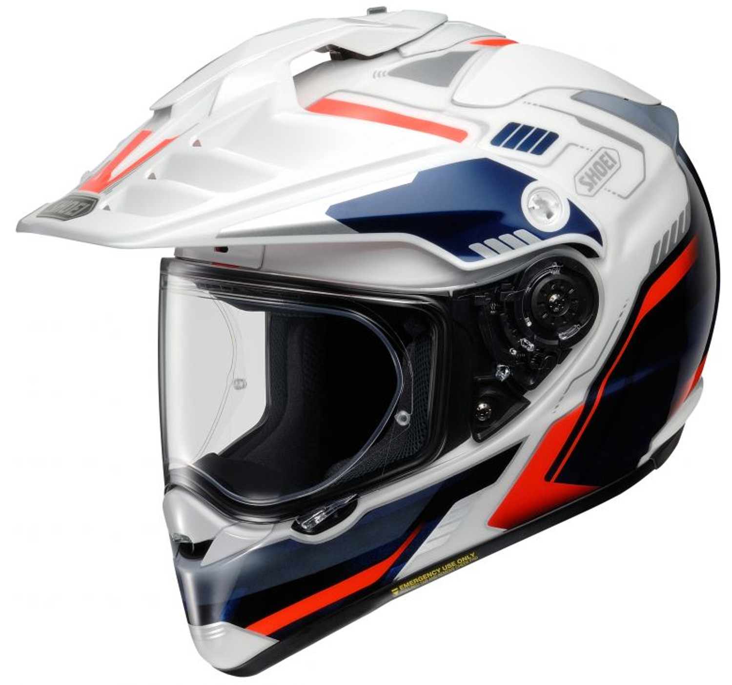 セキュリティ・セーフティ SHOEI HORNET ADV 2021 Shoei Hornet X2 Invigorate Dual Sport Helmet - Motorcycle