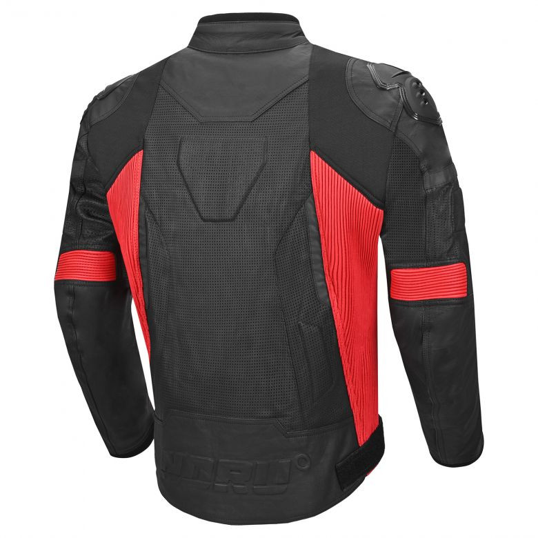 Noru Kaneda Perforated Leather Jacket - Motorcycle Closeouts by
