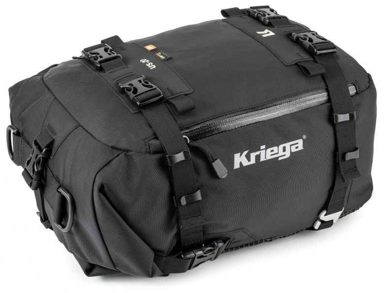 Kriega クリーガ US-20 ブラック Kriega US-20 Drypack - Motorcycle Closeouts by Rider Approved LLC