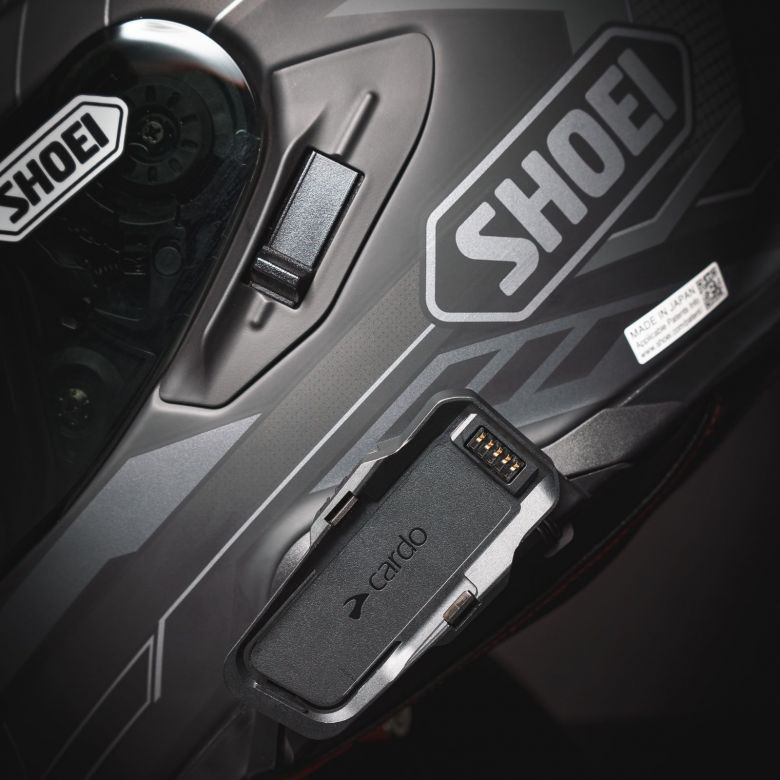 Shoei Cardo Packtalk Helmet Adapter Motorcycle Closeouts by