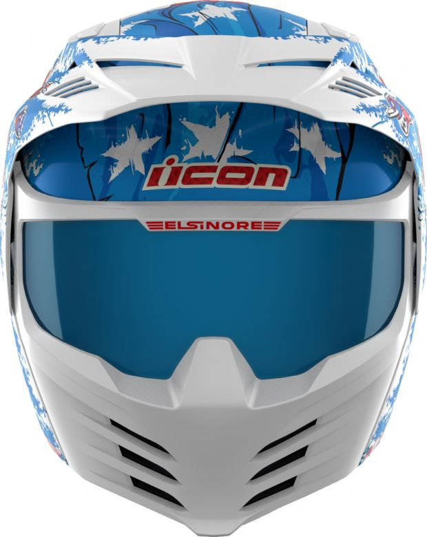 Icon Elsinore American Basstard Helmet - Motorcycle Closeouts by