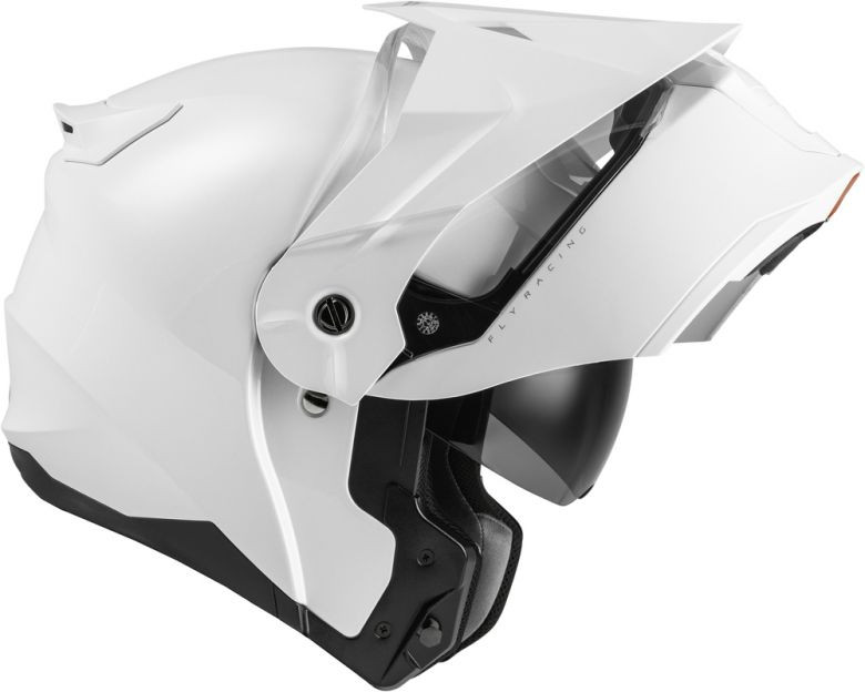 Fly Racing Odyssey Gloss White Modular Helmet - Motorcycle