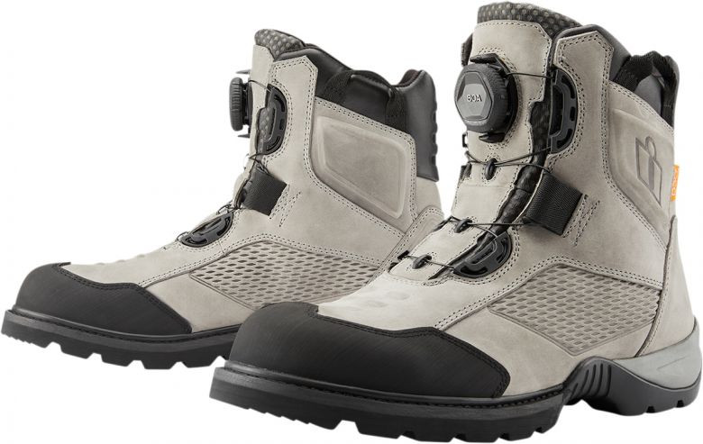 Icon Stormhawk Waterproof Boots - Motorcycle Closeouts by Rider