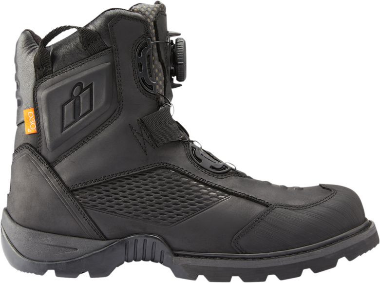 Icon Stormhawk Waterproof Boots - Motorcycle Closeouts by Rider