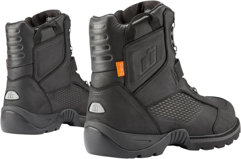 Icon Stormhawk Waterproof Boots - Motorcycle Closeouts by Rider