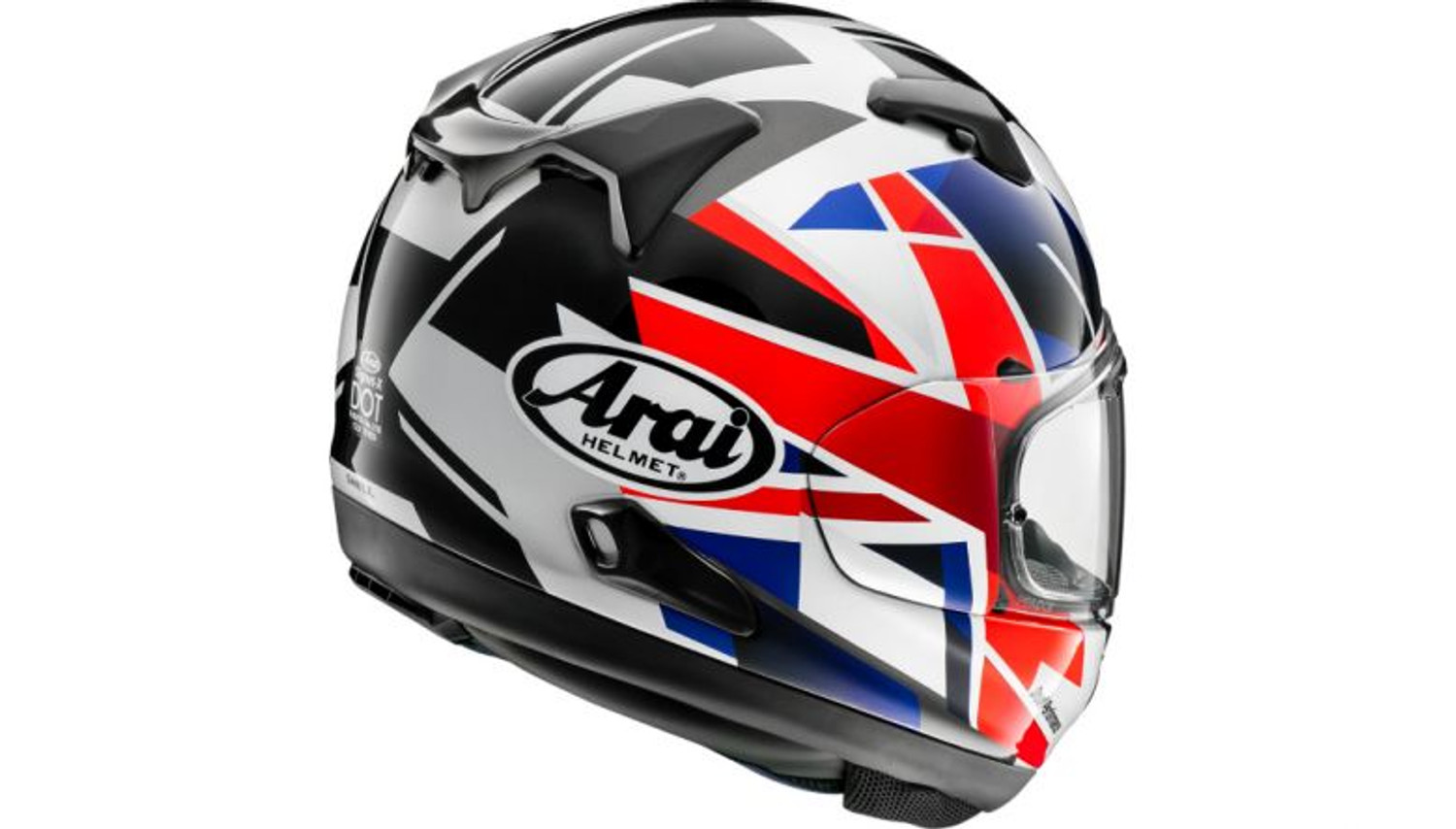 Arai フルフェイスヘルメット イギリス国旗 Arai Signet-X UK Flag Helmet - Motorcycle Closeouts by Rider