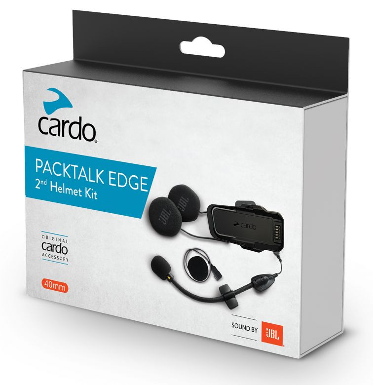 Cardo Packtalk Pro or Edge JBL Audio Kit for 2nd Helmet
