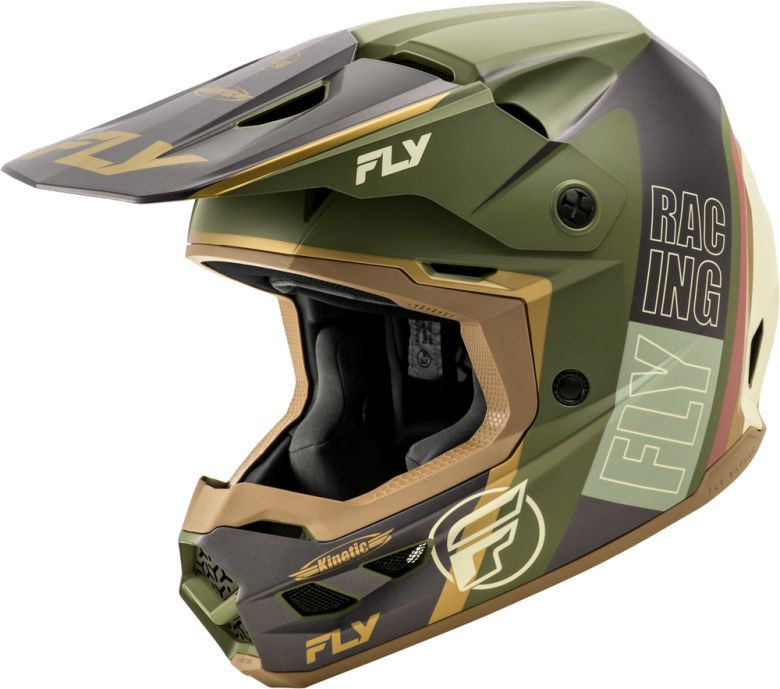 Fly Racing Kinetic 2025 Rally Helmet Motorcycle Closeouts by