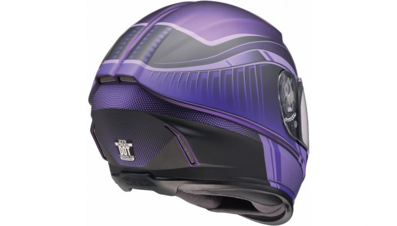 Z1R Jackal Satin Dark Matter Helmet - Motorcycle Closeouts by