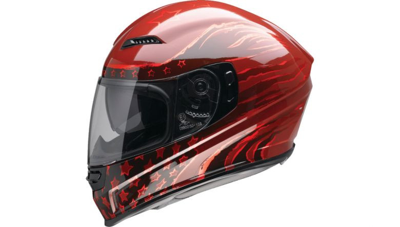 Z1R Jackal Patriot Helmet - Motorcycle Closeouts by Rider Approved LLC