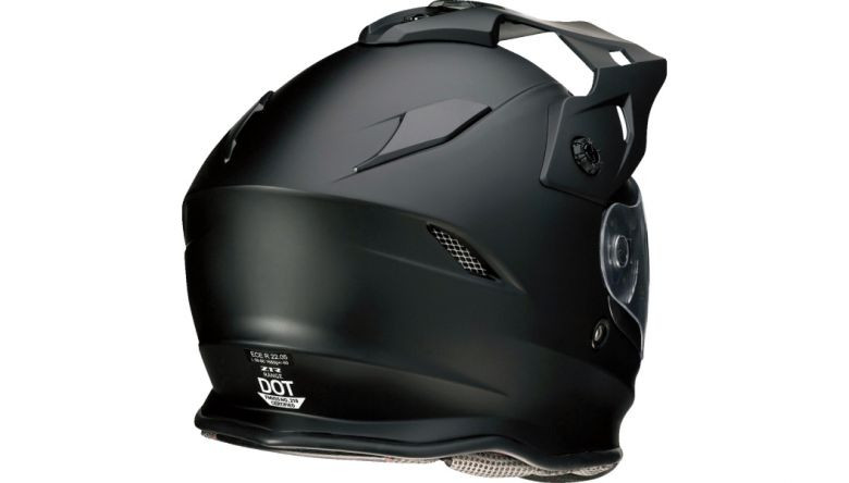 AR1 V2 BLACK 29cm ✖️2 Z1R Range Dual Sport Helmet - Motorcycle Closeouts by Rider
