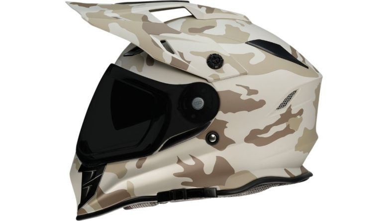 Z1R Range Dual Sport 2 Camo Helmet - Motorcycle Closeouts by Rider