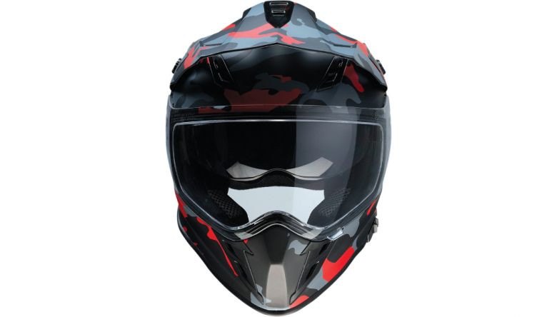 Z1R Range Dual Sport 2 Camo Helmet - Motorcycle Closeouts by Rider