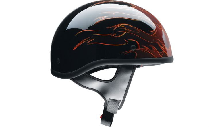 Z1R CC Beanie Hellfire Half Helmet - Motorcycle Closeouts by Rider