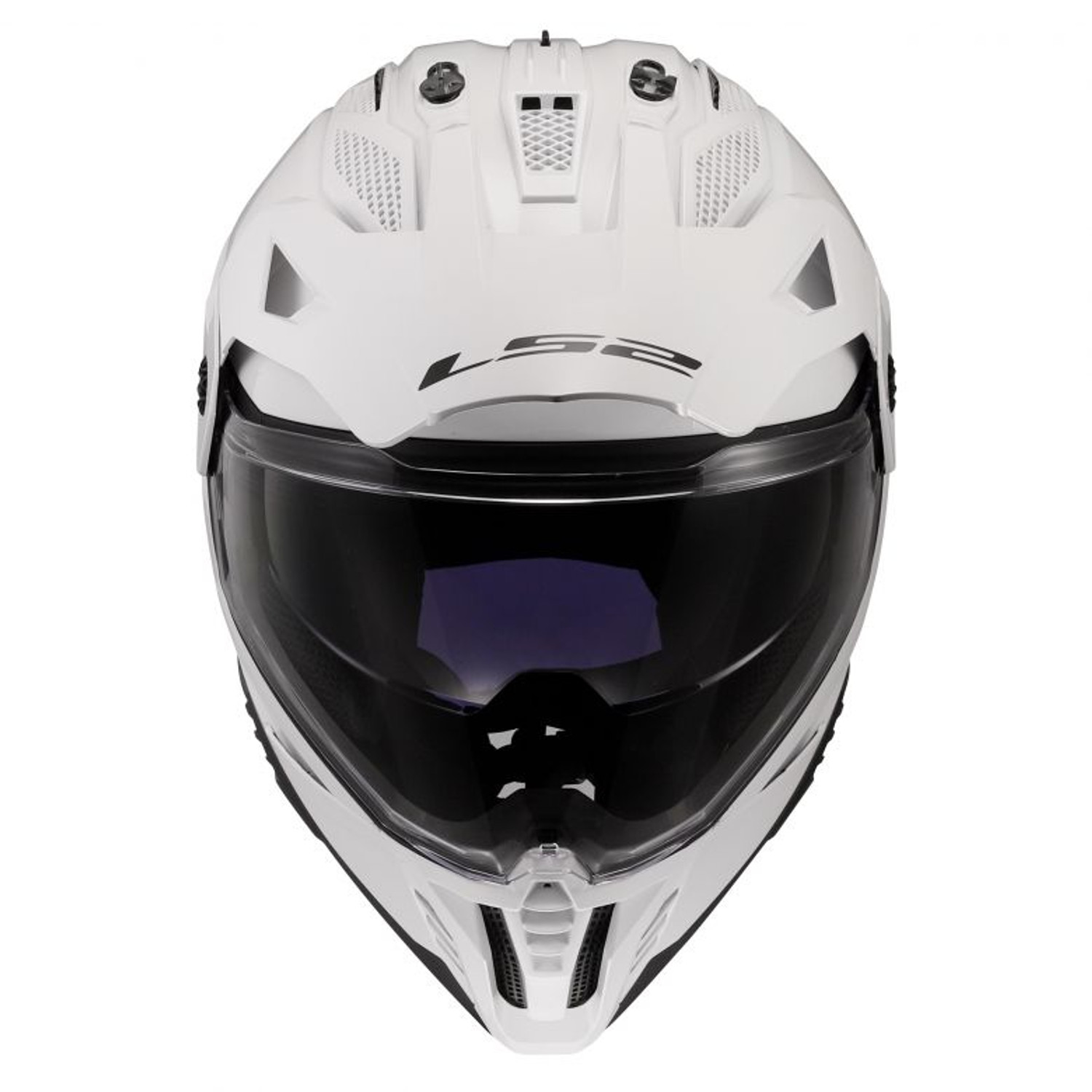 LS2 Blaze II Solid Adventure Helmet - Motorcycle Closeouts