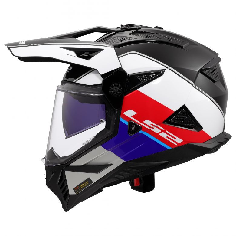 ls2 blaze sprint helmet Black/White 3XL day comfort and no hot spots LS2 Blaze Sprint Helmet Black/White