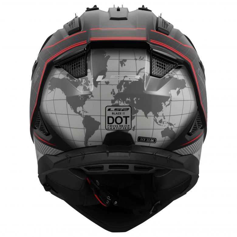 LS2 Blaze II 100th Meridian Adventure Helmet - Motorcycle