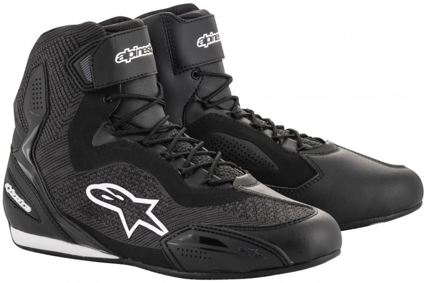 Alpinestars FASTER-3 RIDEKITシューズ　25.5相当 Faster-3 Rideknit® Shoes - BLACK RACING/SPORT Riding Shoes
