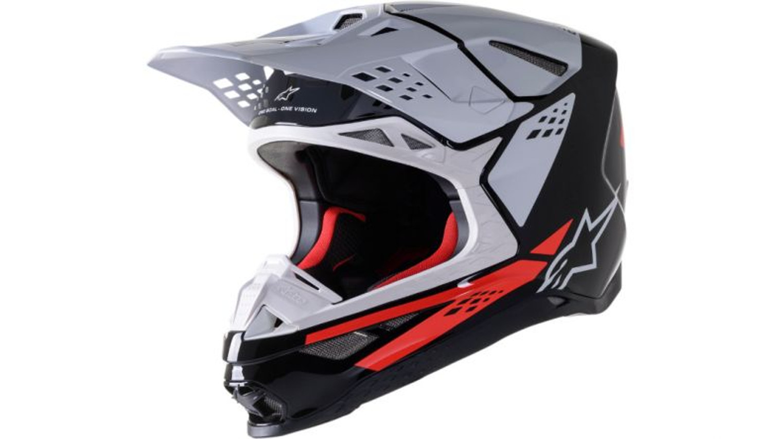 Alpinestars Supertech SM8 Factory Red Helmet Motorcycle