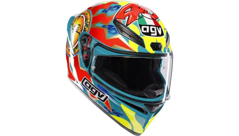 AGV K1 ROSSI MUGELLO (VRロッシレプリカ) AGV K1 S Rossi Mugello 1999 Replica Helmet - Motorcycle Closeouts