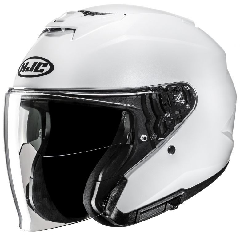 hjc black and white helmet i10 DOT less system allows for quick adjustments to the peak visor HJC C10 Solid Full Face