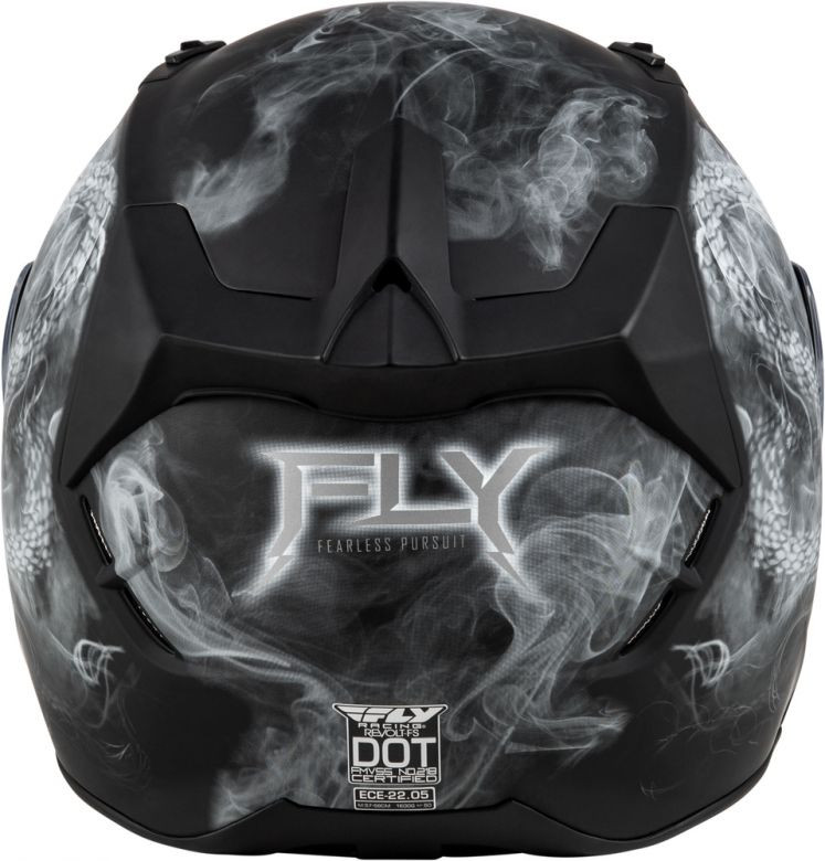 fly revolt motorcycle helmet Racing Matrix Full Face Helmet Easy shield changes  quick Fly Racing Revolt Space Creep