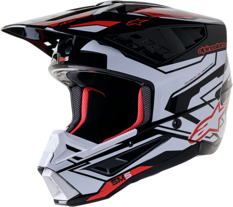 Alpinestars Supertech SM5 Action 2 Helmet - Motorcycle Closeouts