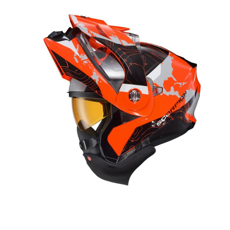 Scorpion EXO AT960 Topographic Cold Weather Modular Snow Helmet