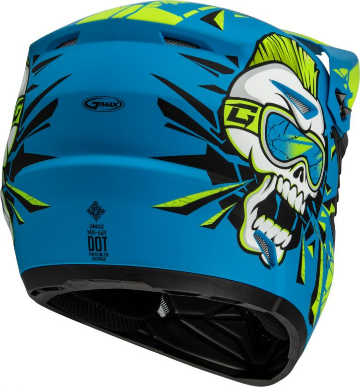GMax Youth MX46Y Unstable Helmet - Motorcycle Closeouts by Rider