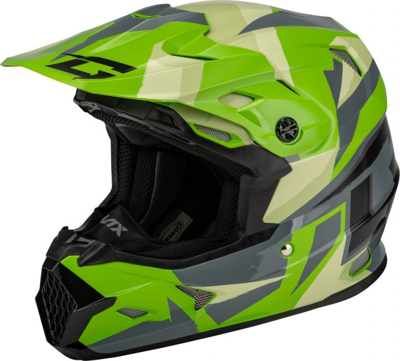 GMax MX96S Splinter Green MIPS Helmet with Free Snow Kit