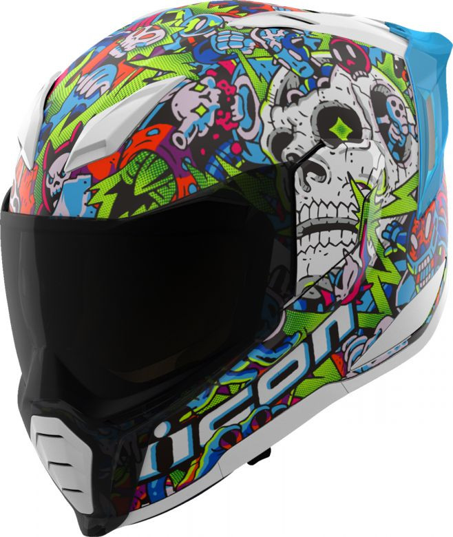 http www.motorcycle-superstore.com 10984343 d icon-motorcycle-helmets Icon Threshold Odokuro Helmet, Size XS for Men * Handmade composite fiberglass shell Icon Domain Future Proof Helmet