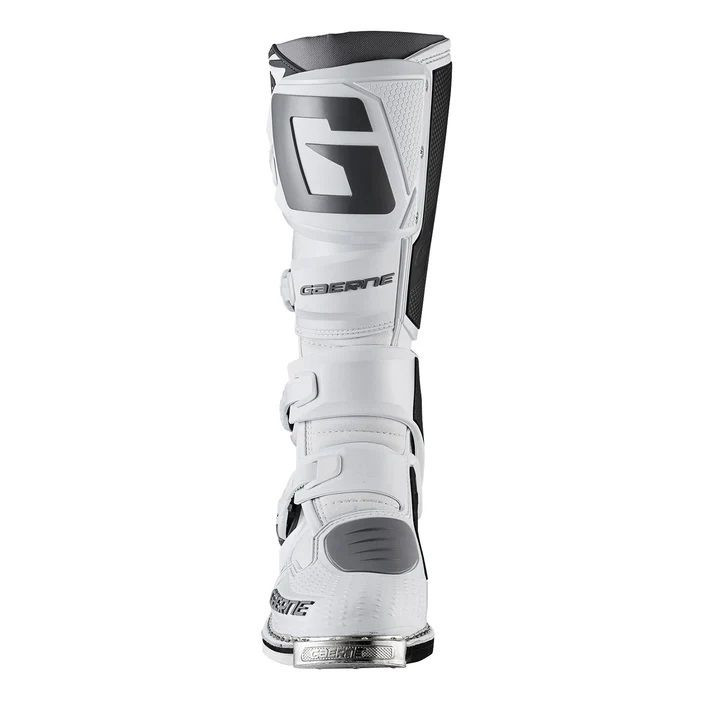 GAERNE モトクロスブーツ ホワイト Gaerne SG12 White Boots - Motorcycle Closeouts by Rider Approved LLC