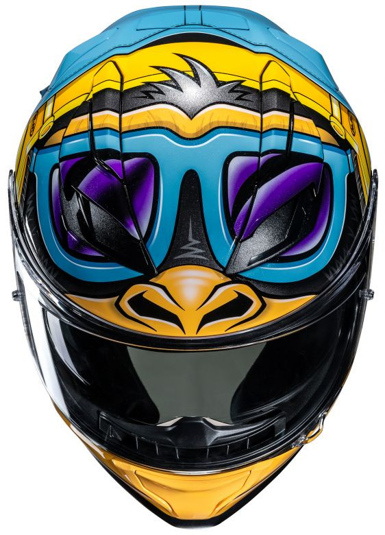 HJC F71 Monkey DJ Helmet - Motorcycle Closeouts by Rider Approved LLC