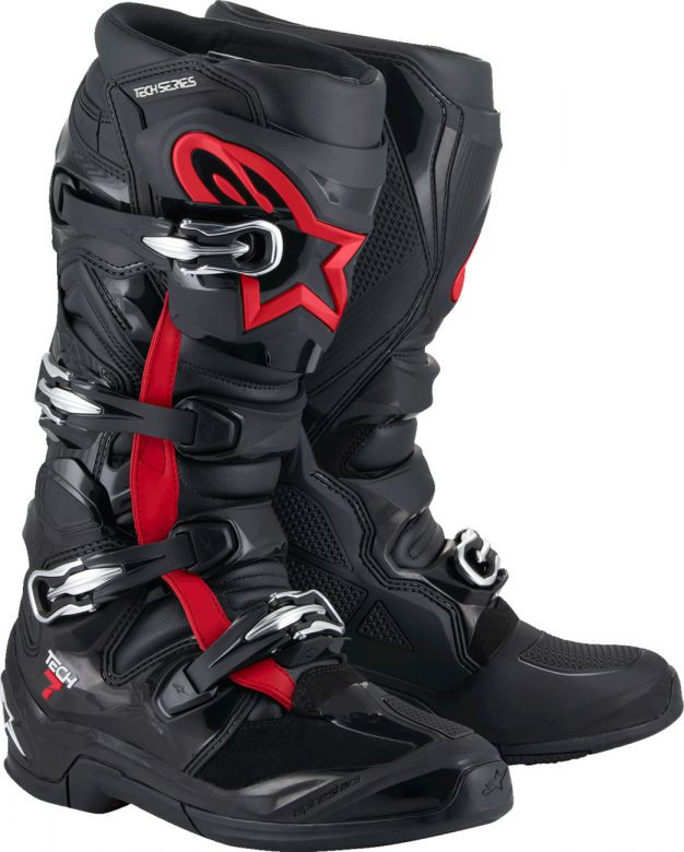 h*3様 alpinestars バイク用ハイカットシューズ 黒/赤 US9.5 Alpinestars Tech 7 Black/Red Boots - 2025 - Motorcycle Closeouts