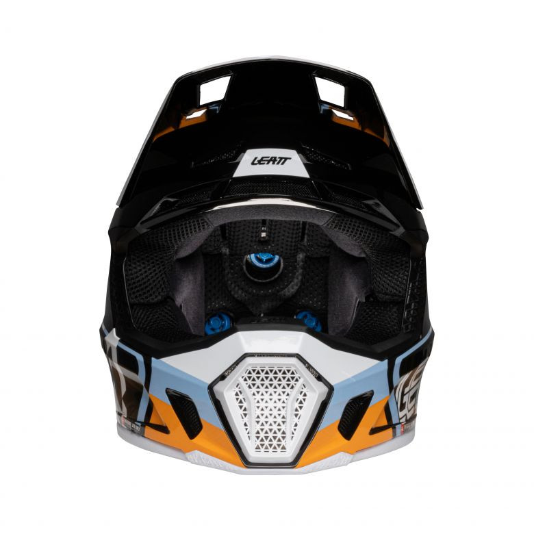 Leatt Moto 7.5 Orange Helmet with 4.5 Goggle Kit - Motorcycle