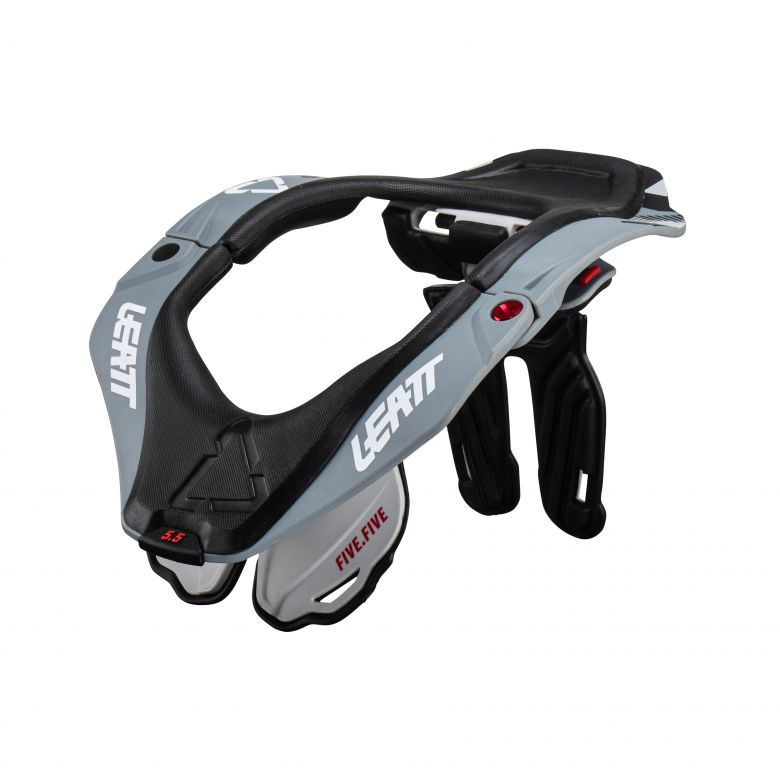 LEATT FIVE FIVE バイク用ネックブレース S/M Leatt 5.5 Neck Brace - Motorcycle Closeouts by Rider Approved LLC