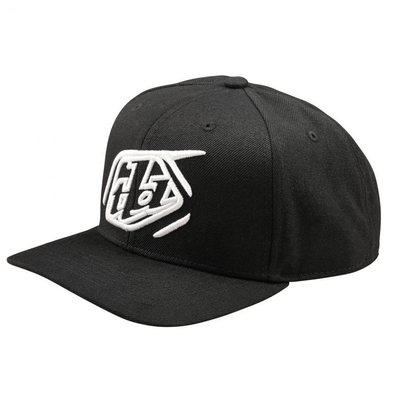 Troy Lee Designs Curved Badge Snapback Hat - Motorcycle Closeouts