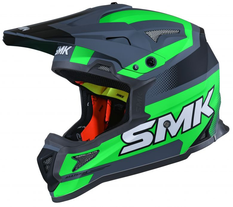 SMK Allterra X-Throttle Helmet - Motorcycle Closeouts by Rider