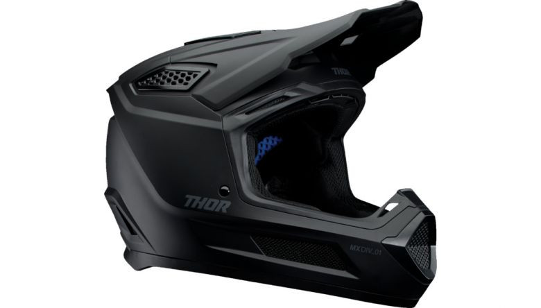 Thor Fleet Blackout Helmet - Motorcycle Closeouts by Rider