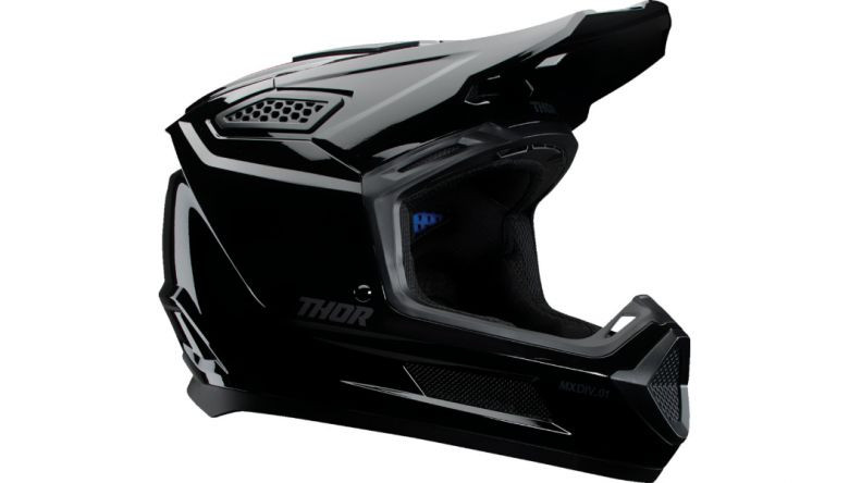 Thor Fleet Blackout Helmet - Motorcycle Closeouts by Rider